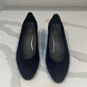 Stuart Weitzman Navy Suede heels